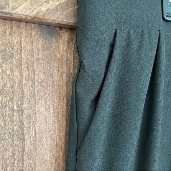 Torrid Pull-On Wide Leg Stretch Crepe Pants Womens 3X Black 3 Slacks - Picture 3 of 9